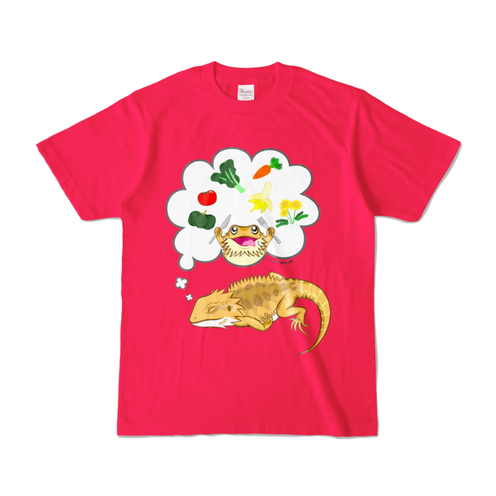 カラーTシャツ - S - ホットピンク (濃色)