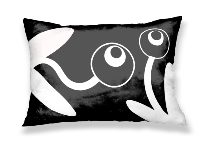 枕カバー - 43x63cm - 片面