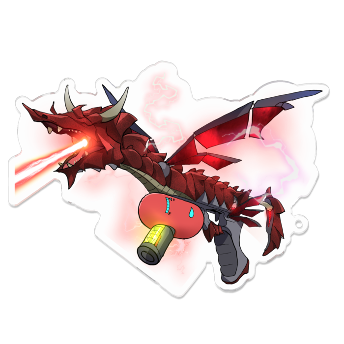 アクリルキーホルダー - 100 x 100 (mm)