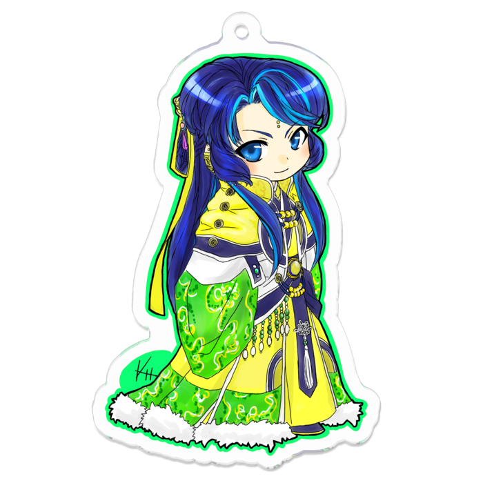 アクリルキーホルダー - 70 x 70 (mm)