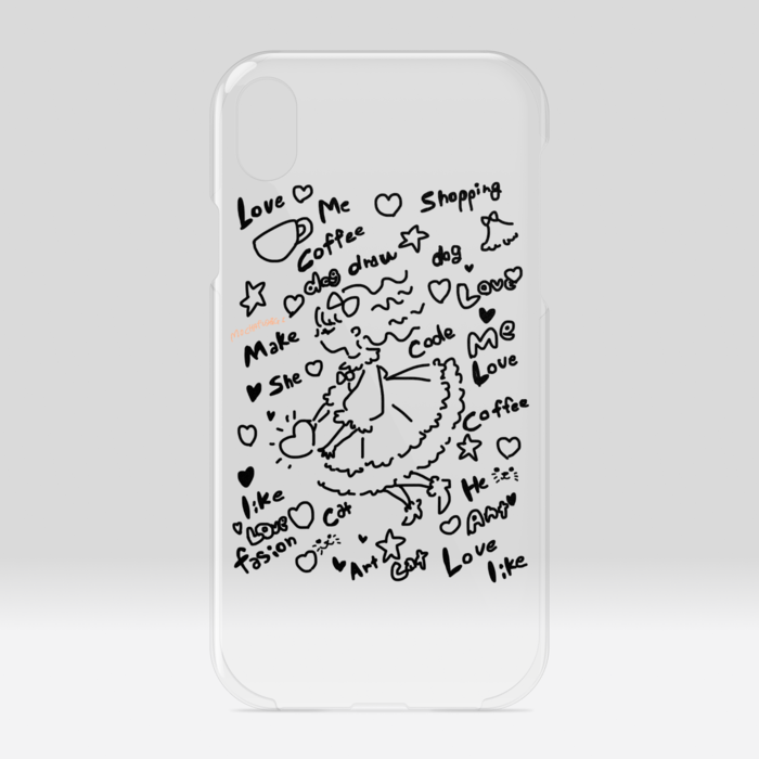 クリアiPhoneケース - iPhone XR