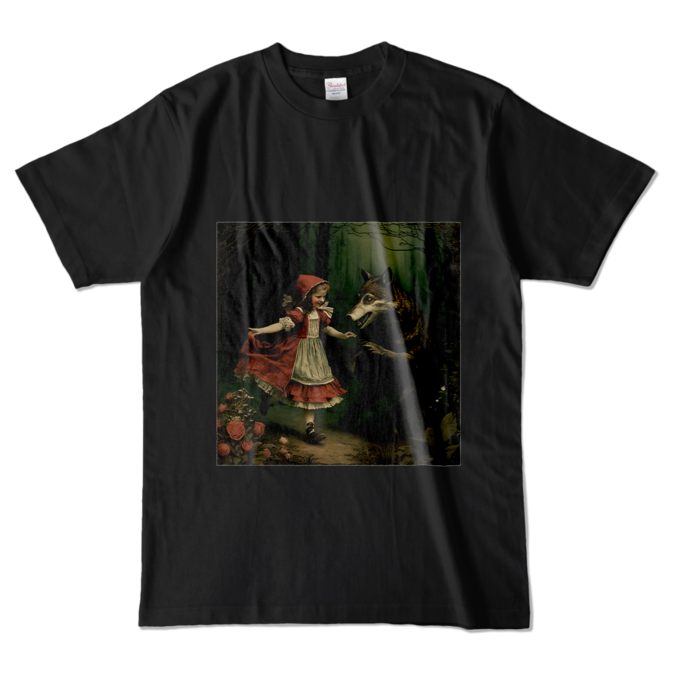 カラーTシャツ - L - ブラック (濃色)