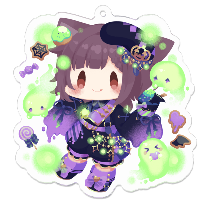 アクリルキーホルダー - 70 x 70 (mm)