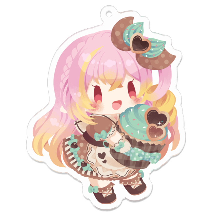 アクリルキーホルダー - 70 x 70 (mm)