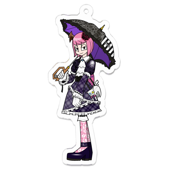 アクリルキーホルダー - 70 x 70 (mm)