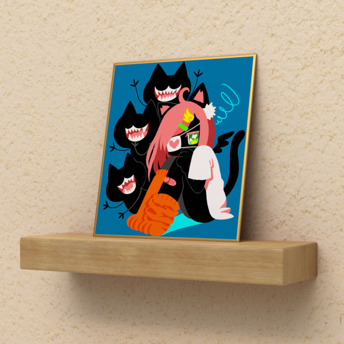 色紙 - ミニ（H135 × W120mm）