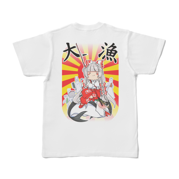 Tシャツ - S - 白(背面)