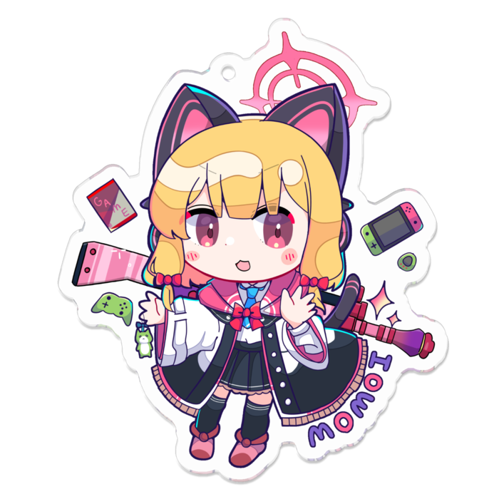 アクリルキーホルダー - 70 x 70 (mm)