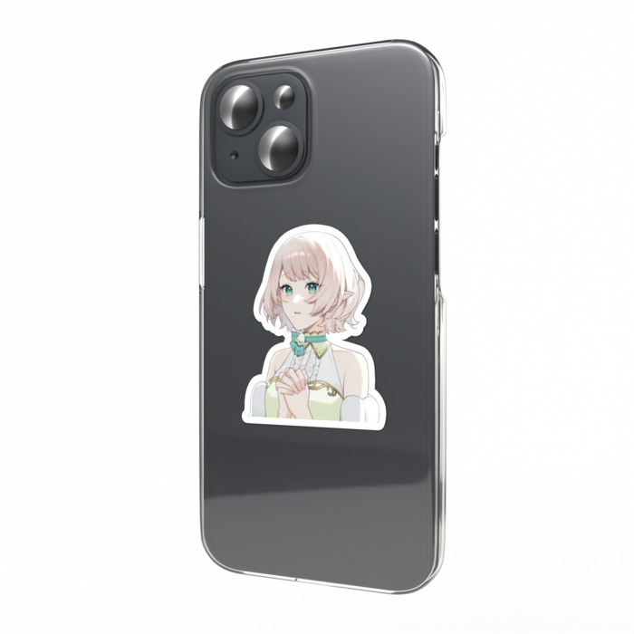 スマホステッカー　祈り