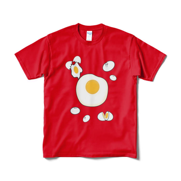 Tシャツ(短納期) - M - レッド