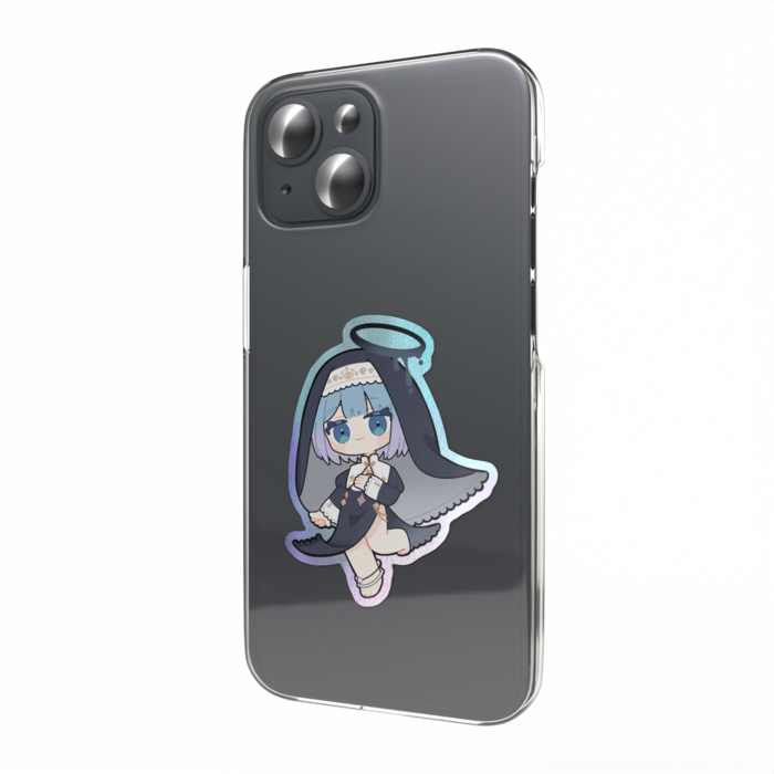 オーロラスマホステッカー - 縦