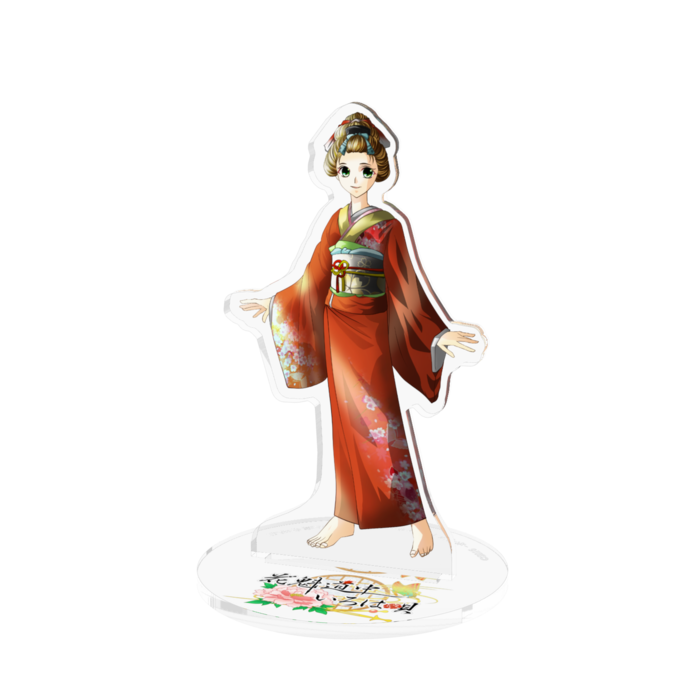 アクリルフィギュア 花魁道中いろは唄 大野木屋振袖新造 琥珀 受注生産 ルイ鷹 尾張支部 Booth