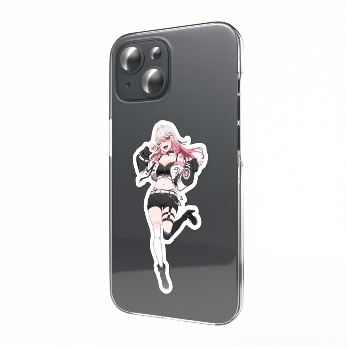 等身スマホステッカー