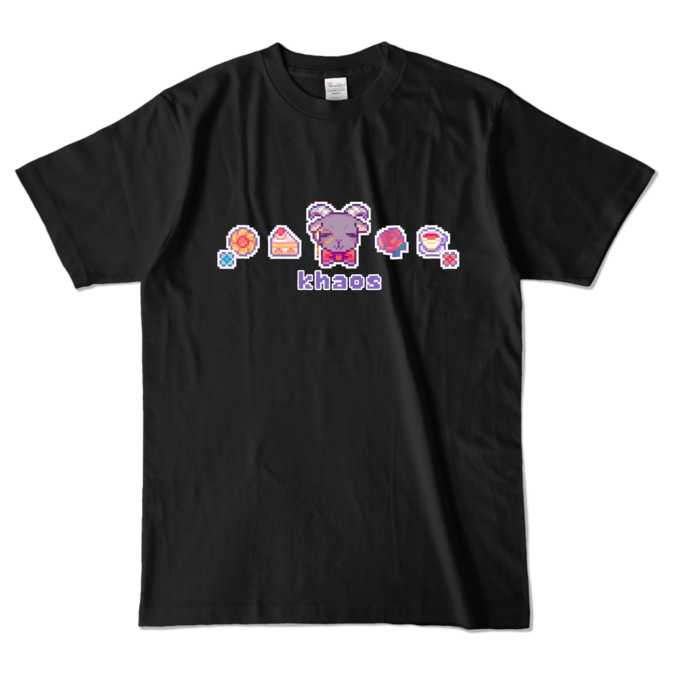 カラーTシャツ - L - ブラック (濃色)