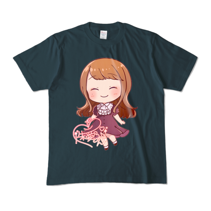 カラーTシャツ - M - デニム (濃色)