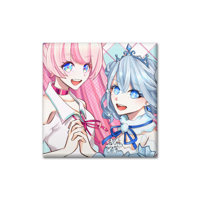 缶バッジ - 四角形40mm