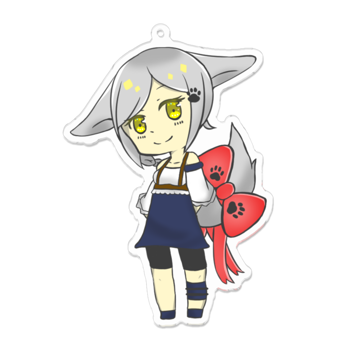 アクリルキーホルダー - 100 x 100 (mm)