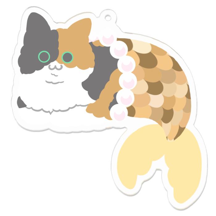 アクリルキーホルダー - 70 x 70 (mm)