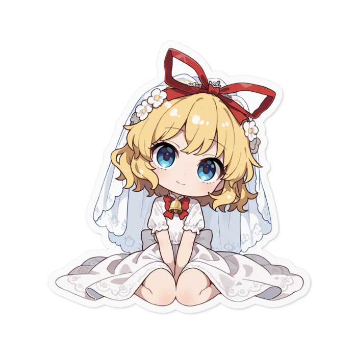 ステッカー - 100 x 100 (mm)(キャラのみ)