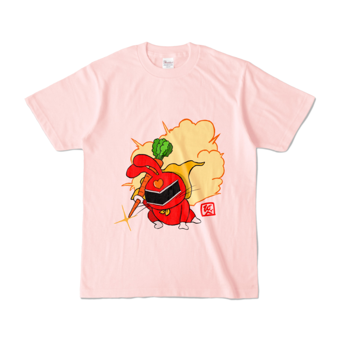 カラーTシャツ - S - ライトピンク (淡色)