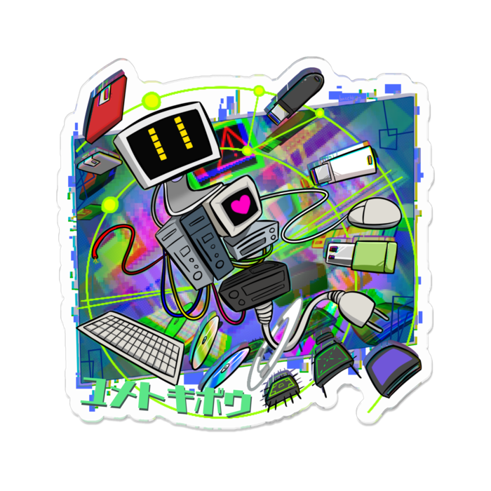 アクリルバッジ - 70 x 70 (mm)