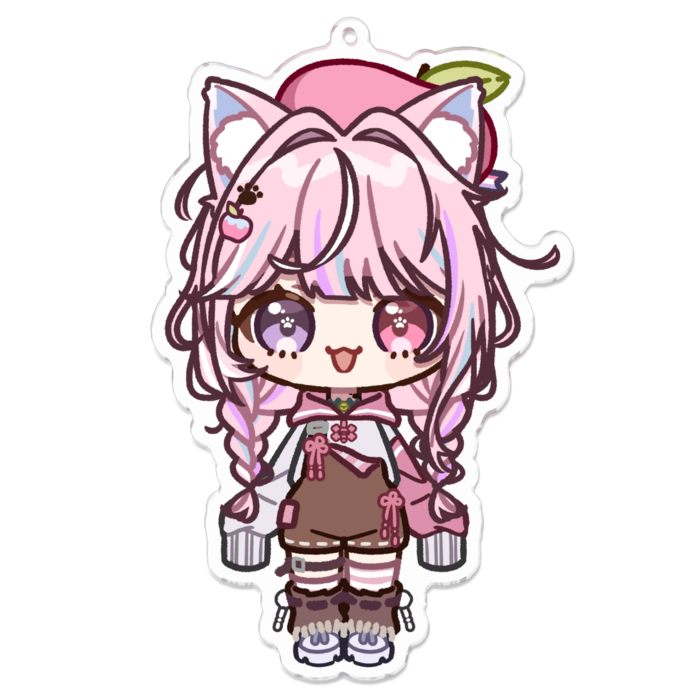 まめぽむアクキー🍏パーカーver.