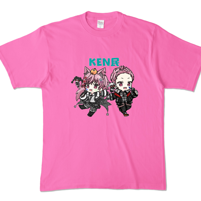 カラーTシャツ - XL - ピンク (濃色)