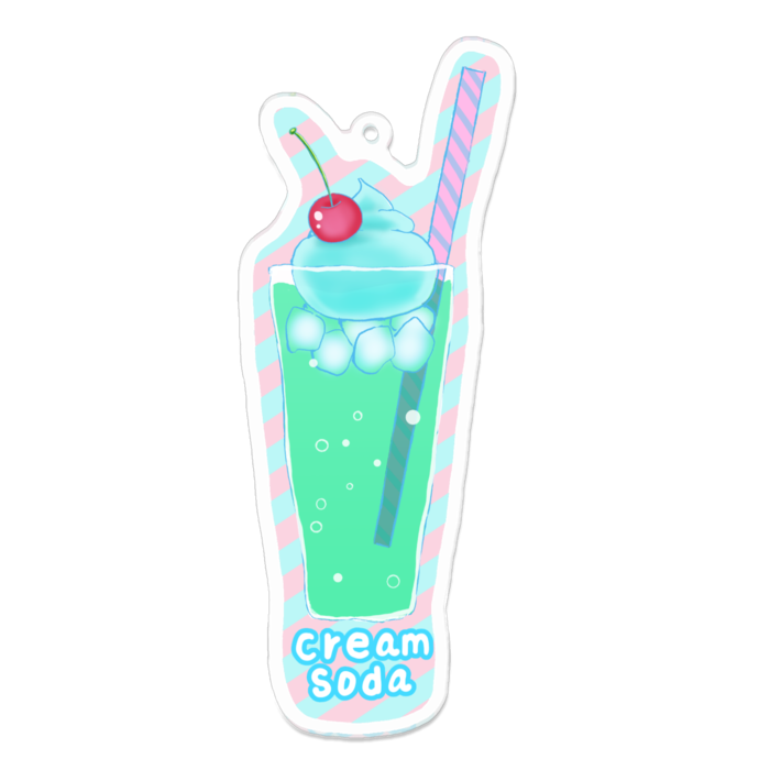 アクリルキーホルダー - 100 x 100 (mm)