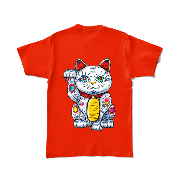 カラーTシャツ - L - レッド (濃色)