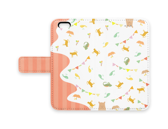手帳型iPhoneケース - iPhone6