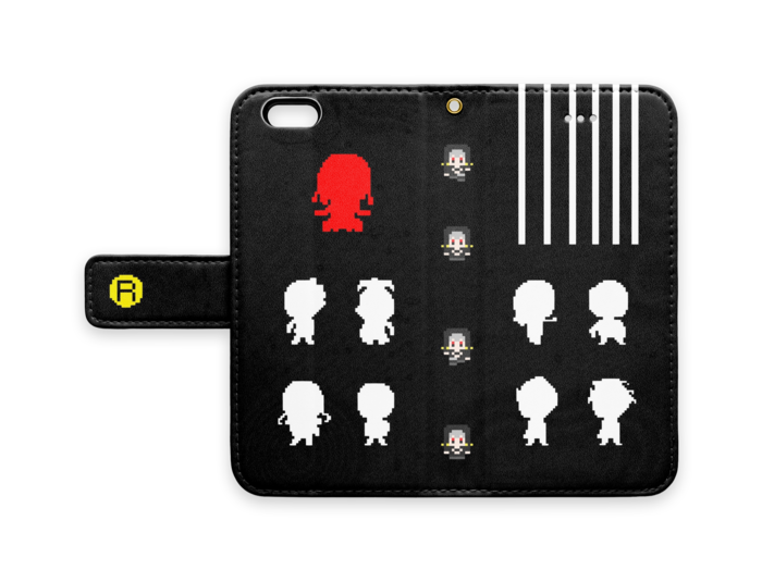 手帳型iPhoneケース - iPhone 6 / 6s - ストラップ穴 あり