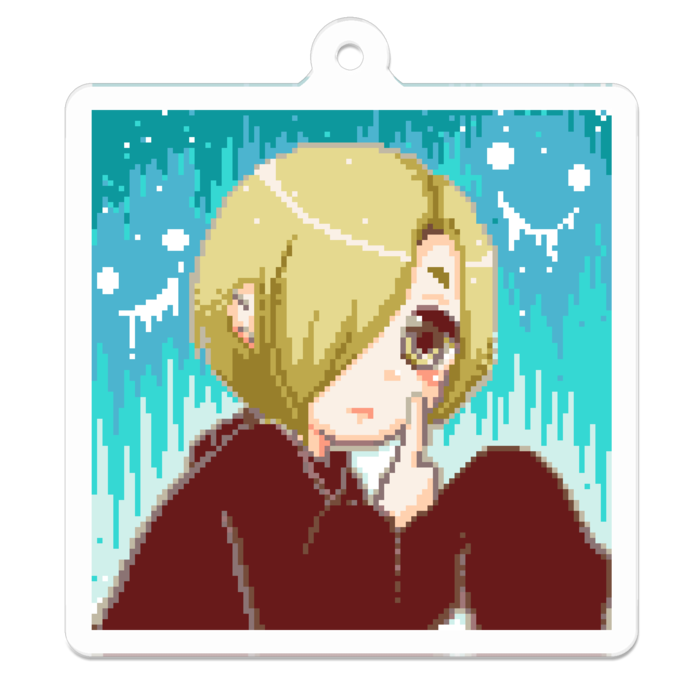 2.アクリルキーホルダー - 50 x 50 (mm)  