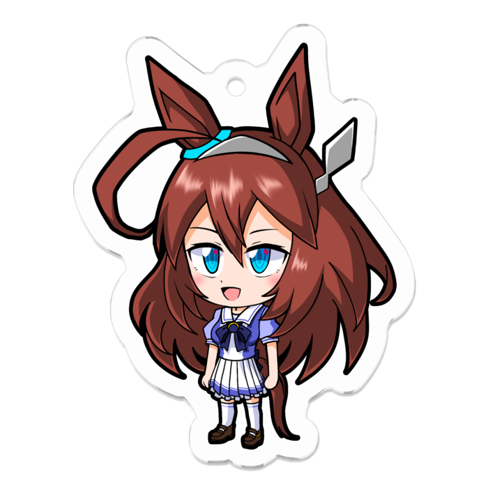 アクリルキーホルダー（コーティング） - 50 x 50 (mm)