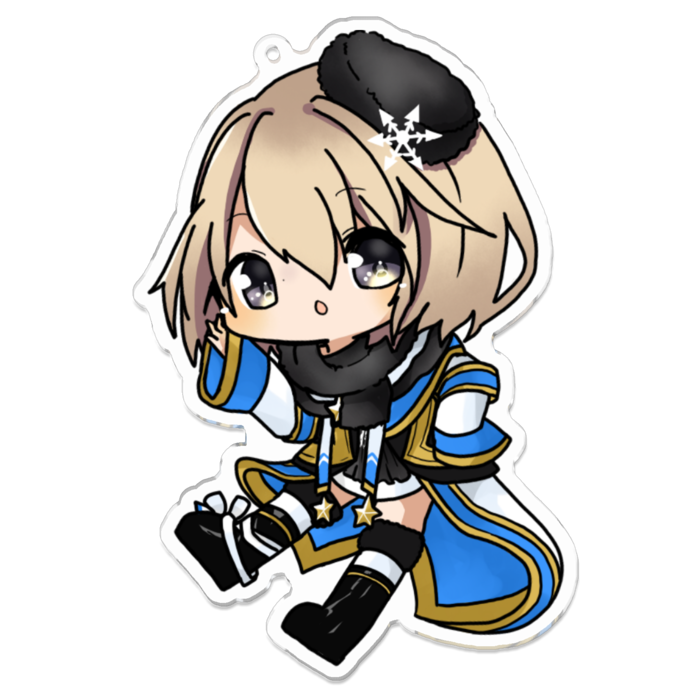 アクリルキーホルダー - 100 x 100 (mm)