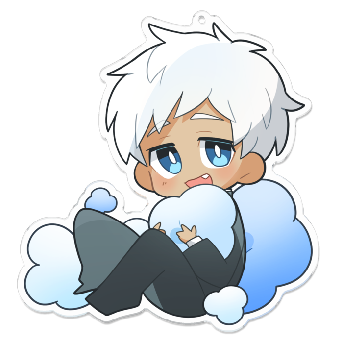 アクリルキーホルダー - 100 x 100 (mm)