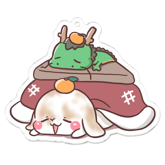 アクリルキーホルダー - 70 x 70 (mm)