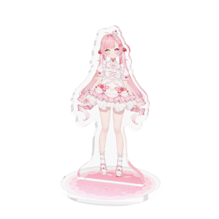 ロングツインテール - 70x70mm