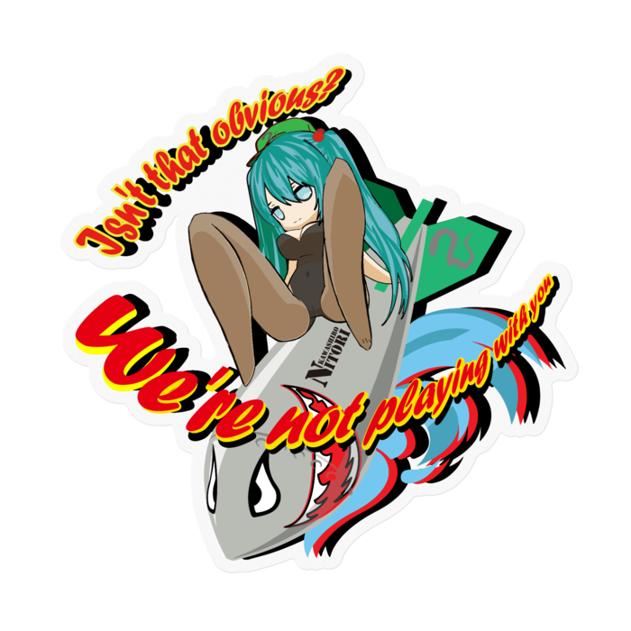 ステッカー - 100 x 100 (mm)