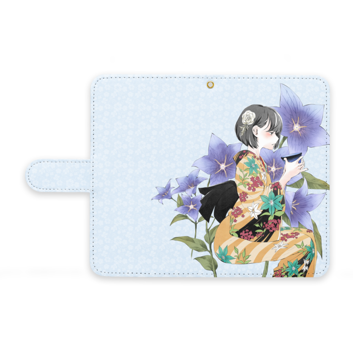 手帳型Androidケース - M - ストラップ穴 あり