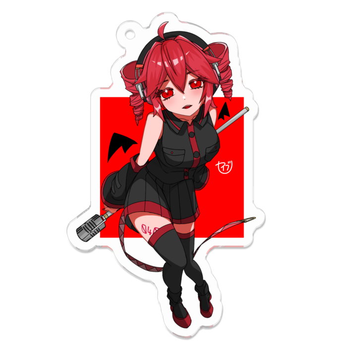 アクリルキーホルダー - 70 x 70 (mm)