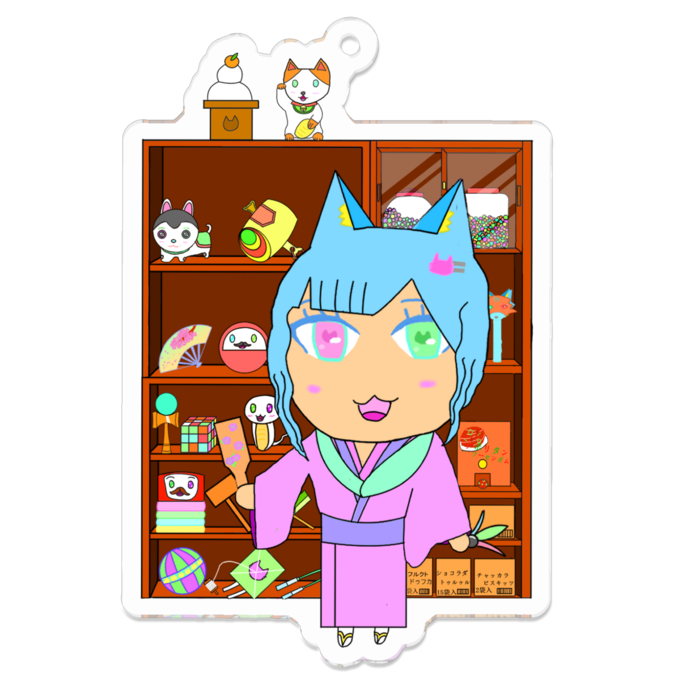 アクリルキーホルダー - 70 x 70 (mm)