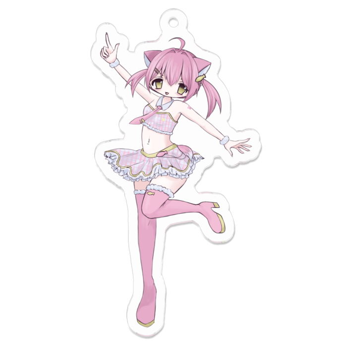 アクリルキーホルダー - 70 x 70 (mm)