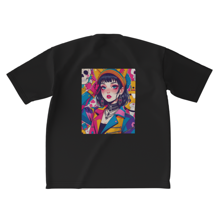 ビッグシルエットTシャツ - XL - 背面(1)