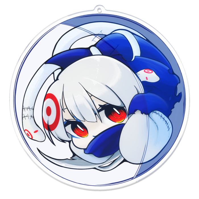 アクリルキーホルダー - W100 × 100mm 以内