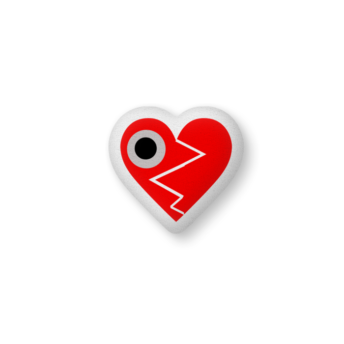 こころのめだまクッション - 中（H36×W56cm） - 片面(1)