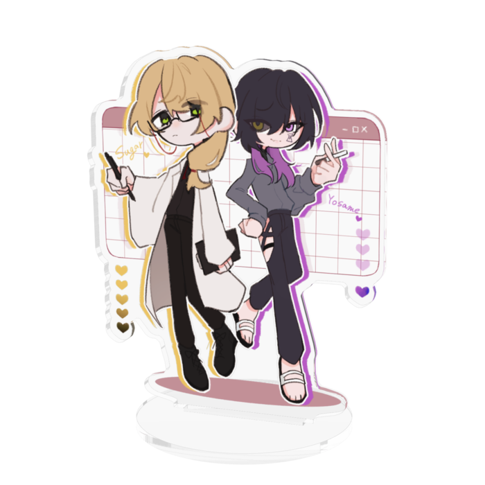 アクリルフィギュア - 100x100mm