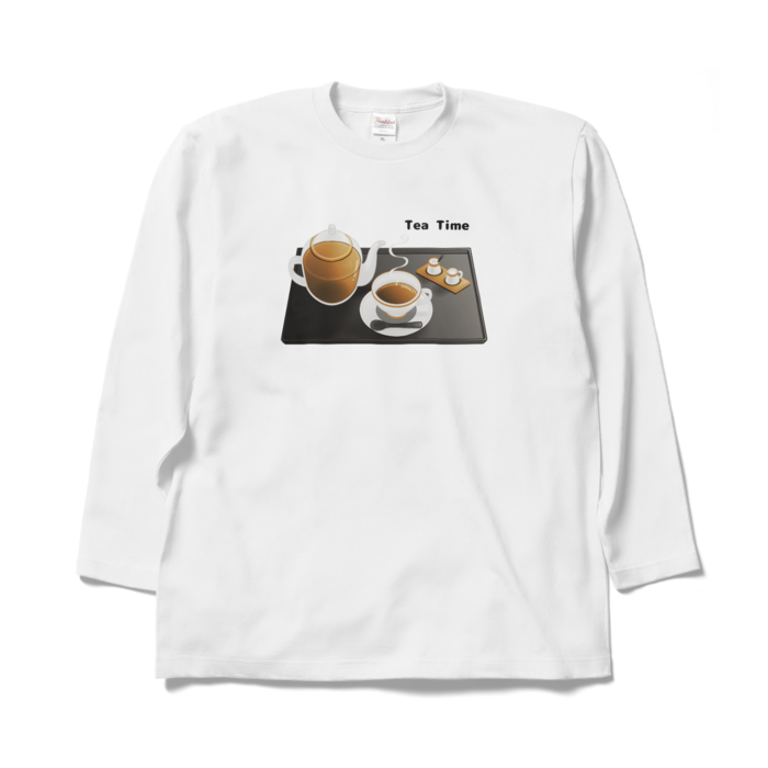 ロングスリーブTシャツ　白色　XL