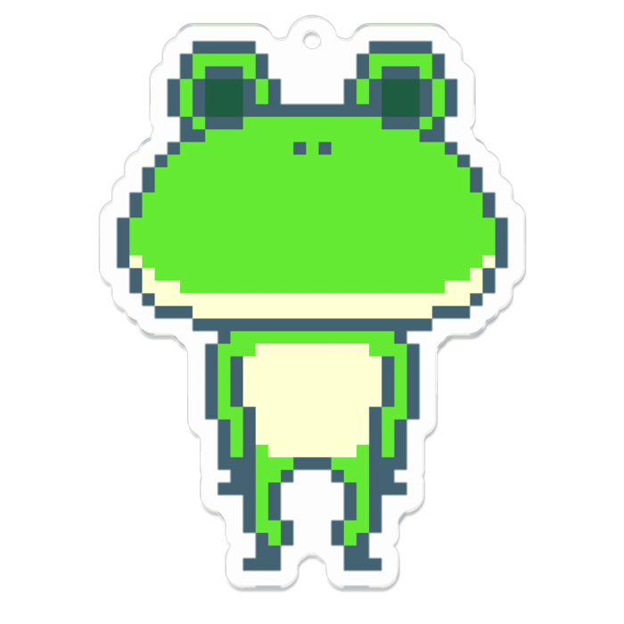 アクリルキーホルダー - 70 x 70 (mm)