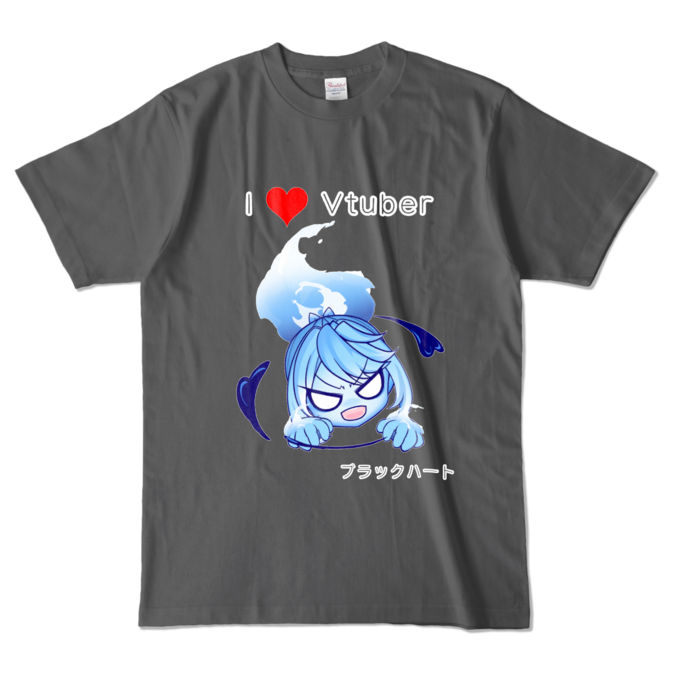カラーTシャツ - L - チャコール (濃色)
