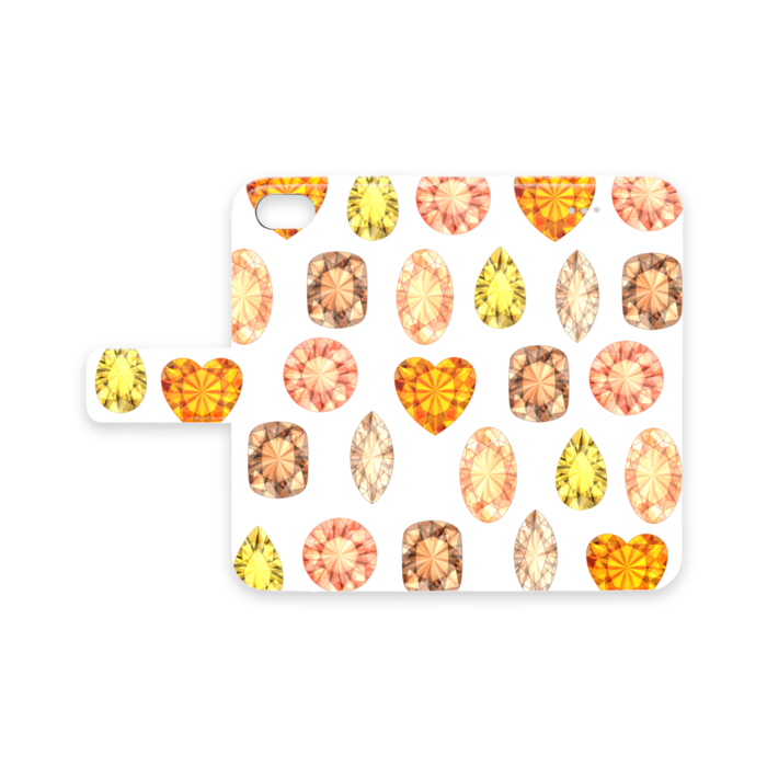 手帳型iPhoneケース - iPhone 8 / 7 / SE2 - ストラップ穴 なし